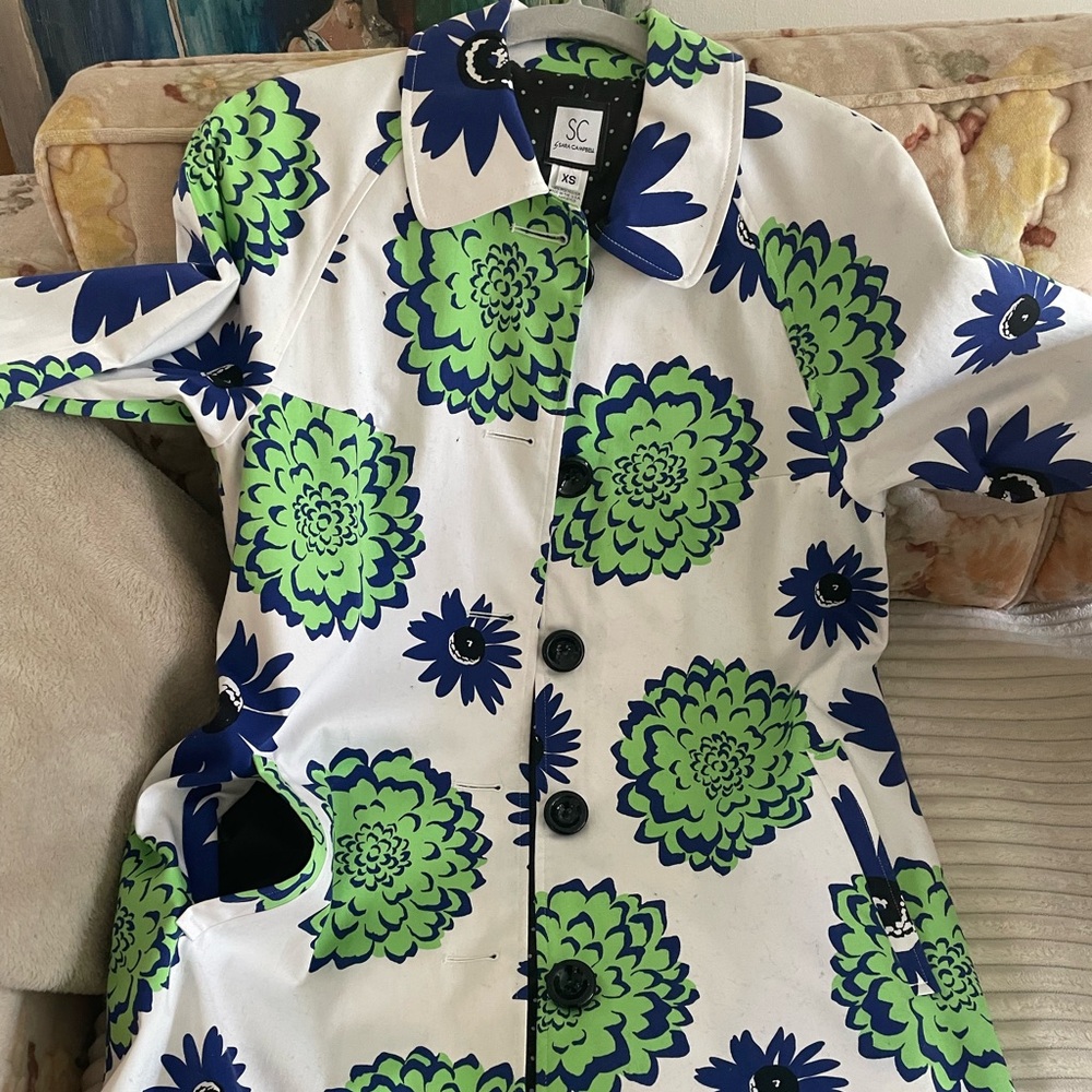 SC Sara Campbell Floral Coat